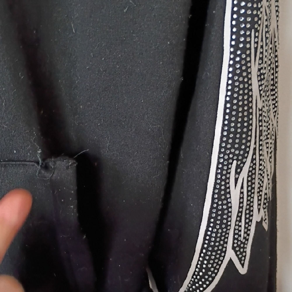 Reason Black Hoodie with Eagle and Wing Design - Picture 8 of 12